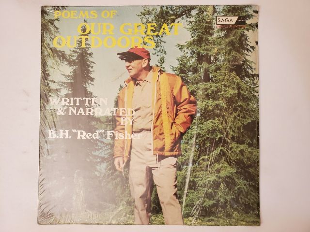 B.H. 'Red' Fisher Poems of Our Great Outdoors vinyl record