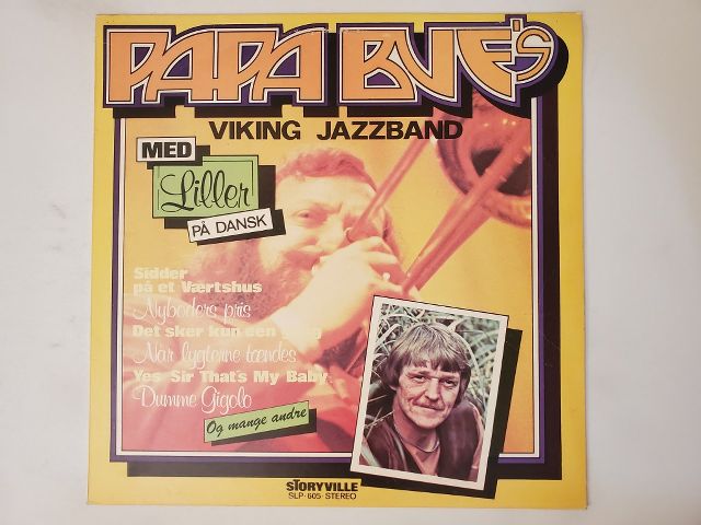 Papa Bue's Viking Jazzband Med Liller P? Dansk vinyl record
