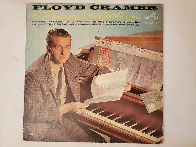 Floyd Cramer I Remember Hank Williams vinyl record