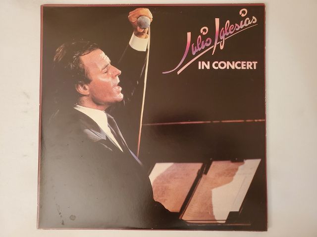 Julio Iglesias In Concert vinyl record