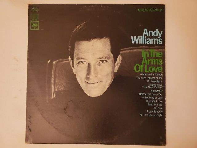 Andy Williams In the Arms of Love vinyl record