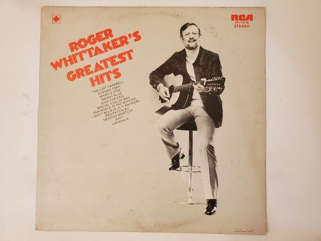 Roger Whittaker Greatest Hits vinyl record