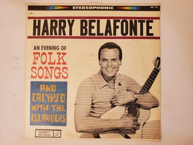 Harry Belafonte An Evening of Folk Songs and Calypso with The Islanders vinyl record
