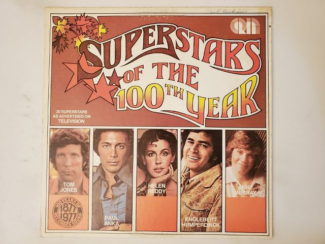 Various Artists Superstars of the 100th Year vinyl record
