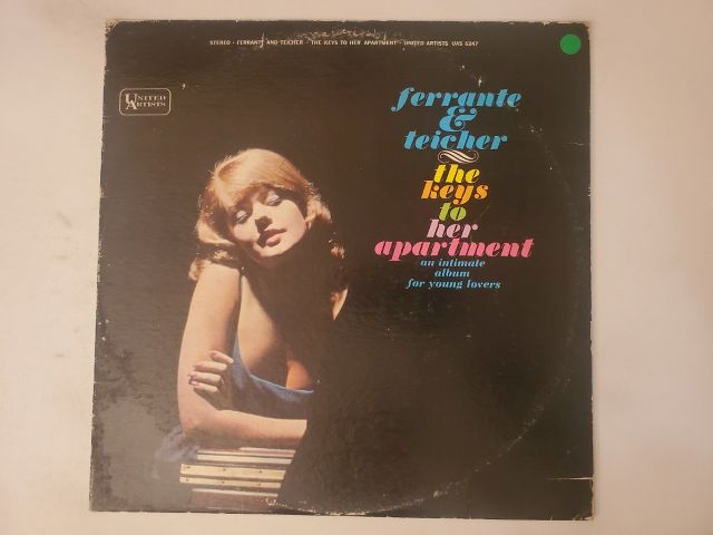 Ferrante & Teicher The Keys to Her Apartment vinyl record