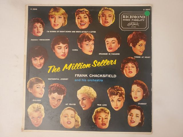 Frank Chacksfield and His Orchestra The Million Sellers vinyl record