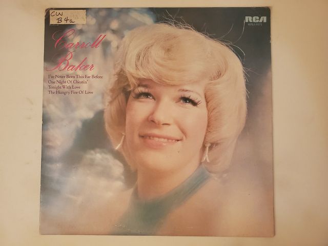 Carroll Baker I've Never Been This Far Before vinyl record
