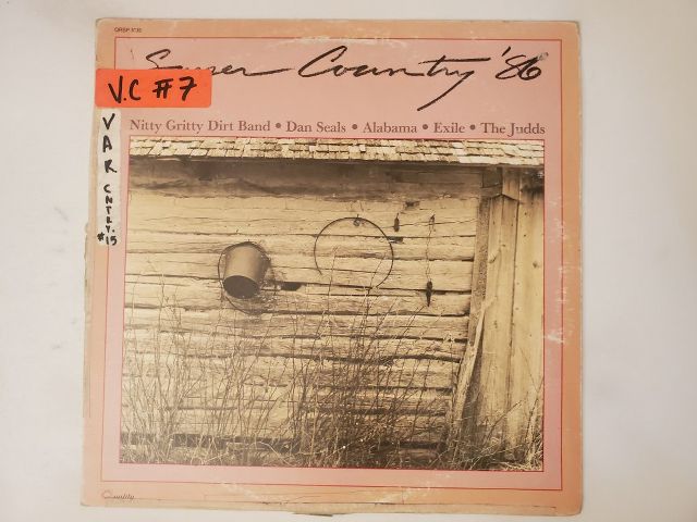 Various Artists Super Country '86 vinyl record