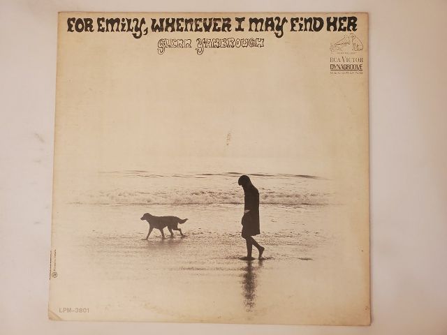 Glenn Yarbrough For Emily, Whenever I May Find Her vinyl record
