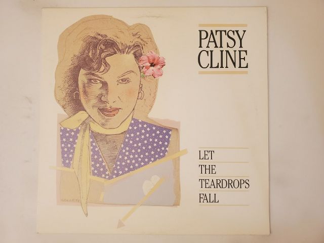 Patsy Cline Let the Teardrops Fall vinyl record