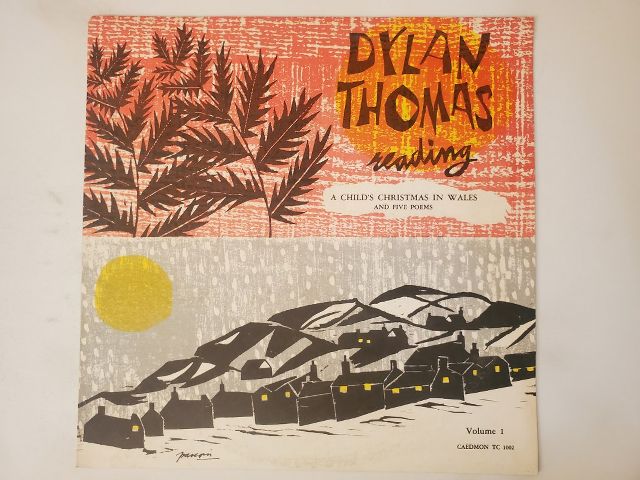 Dylan Thomas A Child's Christmas in Wales and Five Poems vinyl record