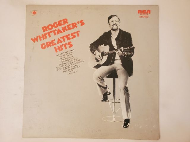 Roger Whittaker Roger Whittaker's Greatest Hits vinyl record