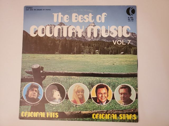 Various Artists The Best of Country Music Vol. 7 vinyl record