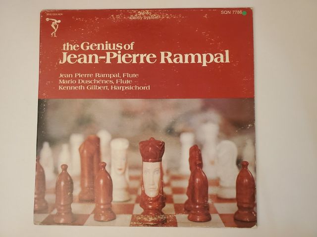 Jean-Pierre Rampal The Genius of Jean-Pierre Rampal vinyl record