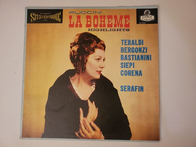 Puccini La Boh?me (Highlights) vinyl record