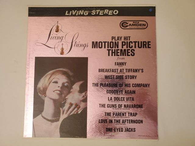 Living Strings Play Hit Motion Picture Themes vinyl record