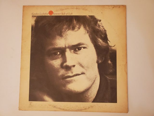 Gordon Lightfoot Summer Side of Life vinyl record