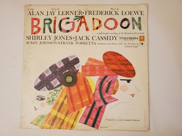 Shirley Jones, Jack Cassidy, Susan Johnson, Frank Porretta Brigadoon vinyl record