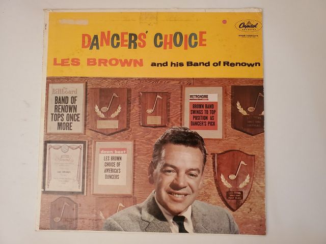 Les Brown and His Band of Renown Dancers' Choice vinyl record