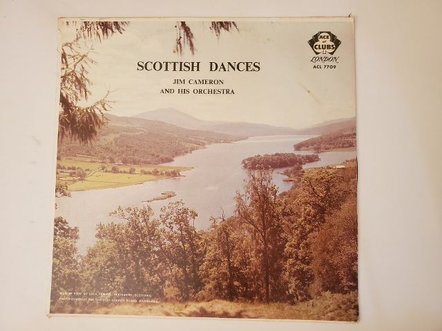 Jim Cameron and His Orchestra Scottish Dances vinyl record
