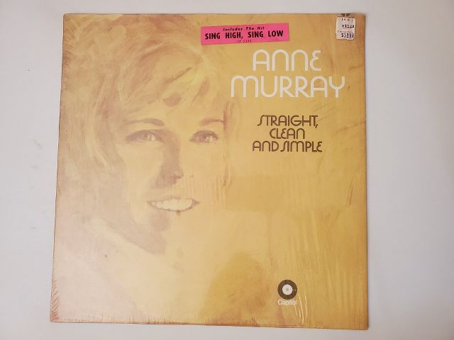 Anne Murray Straight, Clean and Simple vinyl record