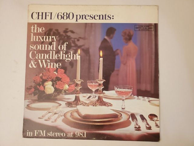 Various Artists The Luxury Sound of Candlelight & Wine vinyl record