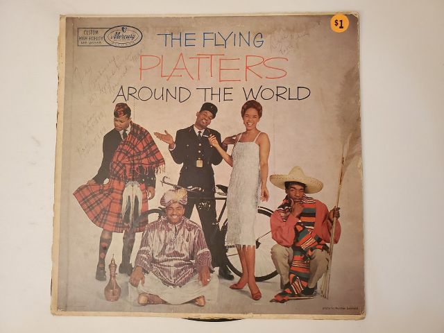 The Platters The Flying Platters Around the World vinyl record