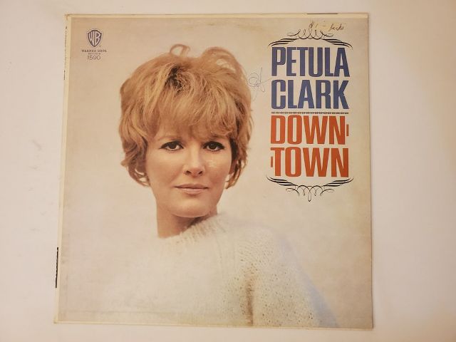 Petula Clark Downtown vinyl record