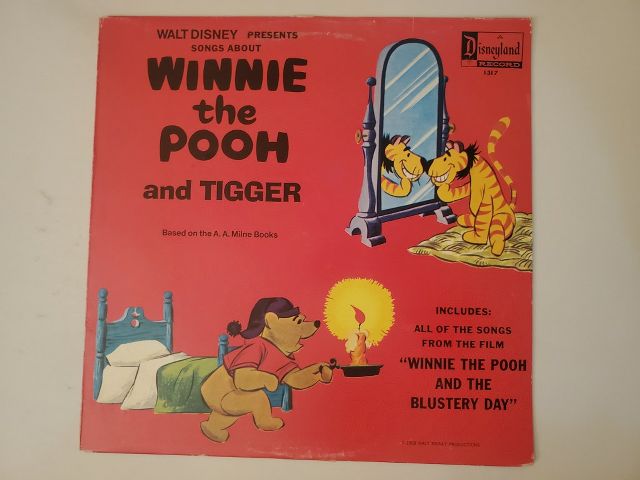 Walt Disney Songs About Winnie the Pooh and Tigger vinyl record