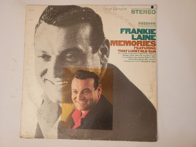 Frankie Laine Memories vinyl record