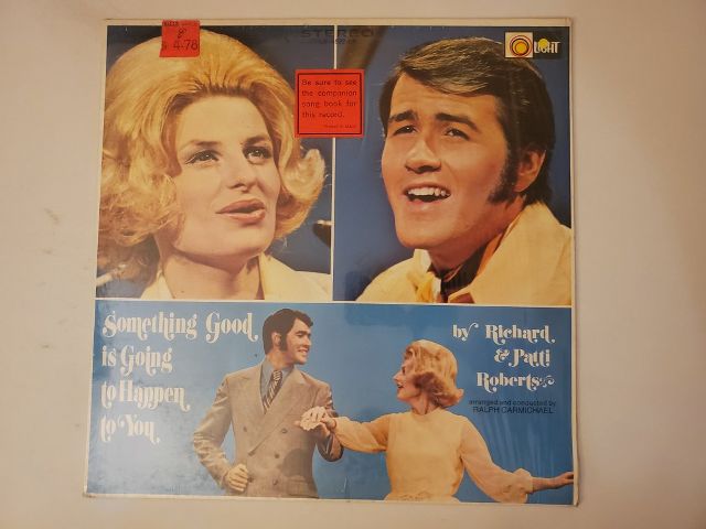 Richard & Patti Roberts Something Good is Going to Happen to You vinyl record