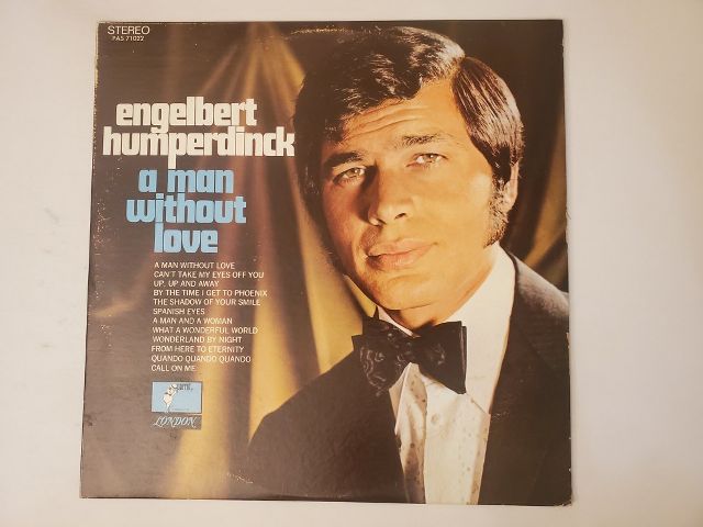 Engelbert Humperdinck A Man Without Love vinyl record