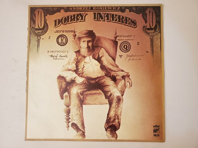 Andrzej Rosiewicz Dobry Interes vinyl record