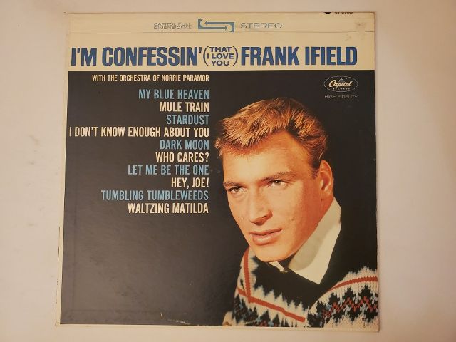 Frank Ifield I'm Confessin' (That I Love You) vinyl record