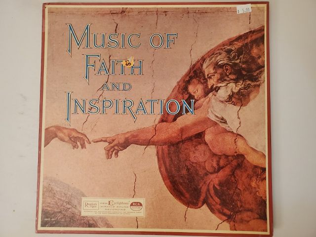 Various Artists Music of Faith and Inspiration vinyl record
