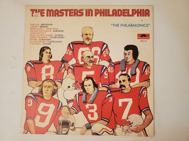 The Philarmonics The Masters in Philadelphia vinyl record