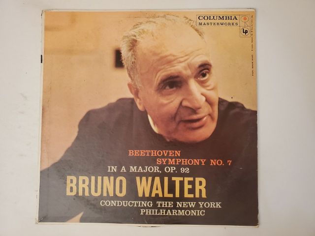Bruno Walter Beethoven Symphony No. 7 in A Major, Op. 92 vinyl record