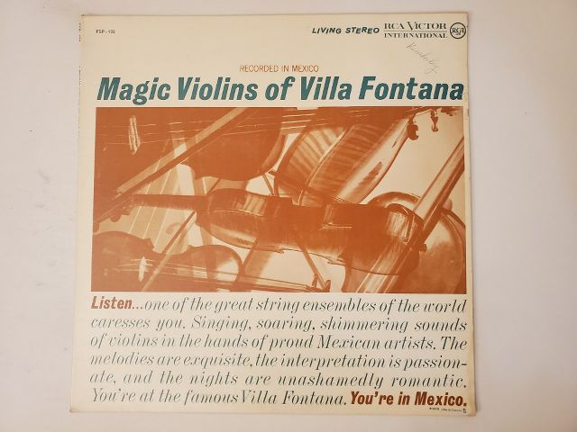 Villa Fontana Magic Violins of Villa Fontana vinyl record