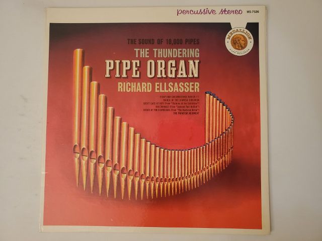 Richard Ellsasser The Thundering Pipe Organ vinyl record