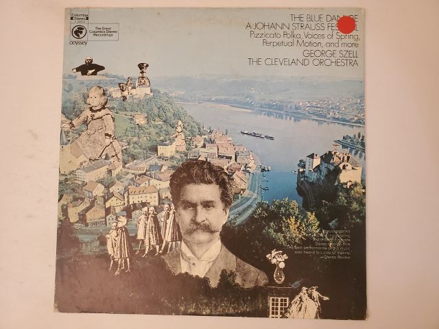 George Szell, The Cleveland Orchestra The Blue Danube: A Johann Strauss Festival vinyl record