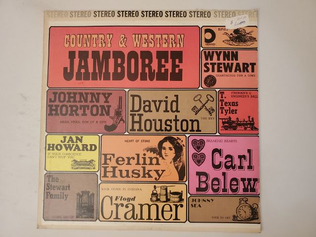 Various Artists Country & Western Jamboree vinyl record
