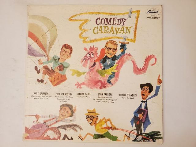 Various Artists Comedy Caravan vinyl record