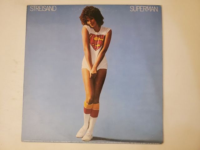 Barbra Streisand Superman vinyl record