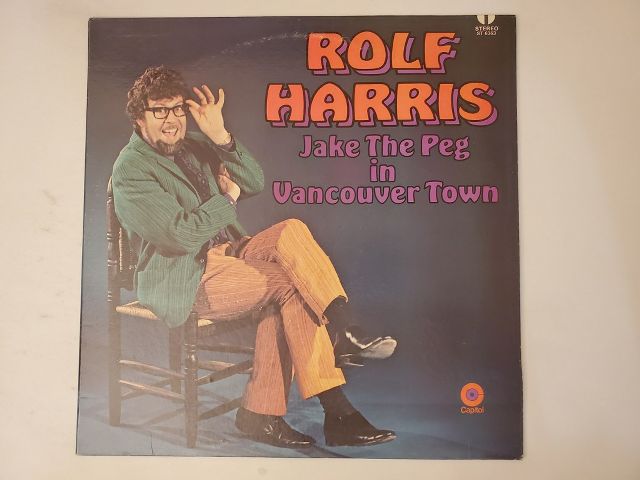 Rolf Harris Jake The Peg in Vancouver Town vinyl record