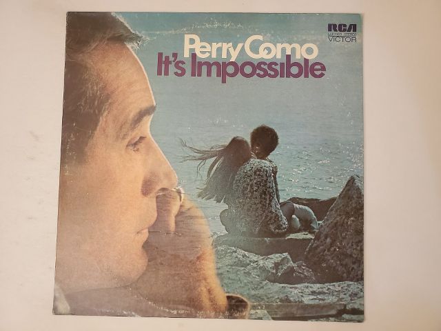 Perry Como It's Impossible vinyl record