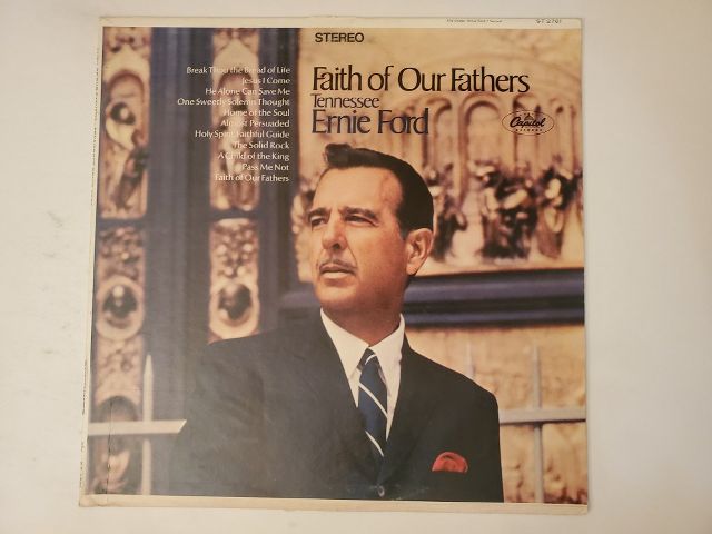 Tennessee Ernie Ford Faith of Our Fathers vinyl record