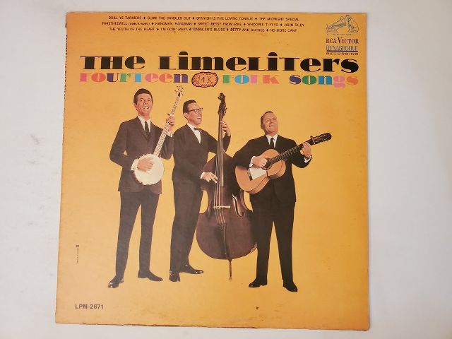The Limeliters Fourteen 14K Folk Songs vinyl record