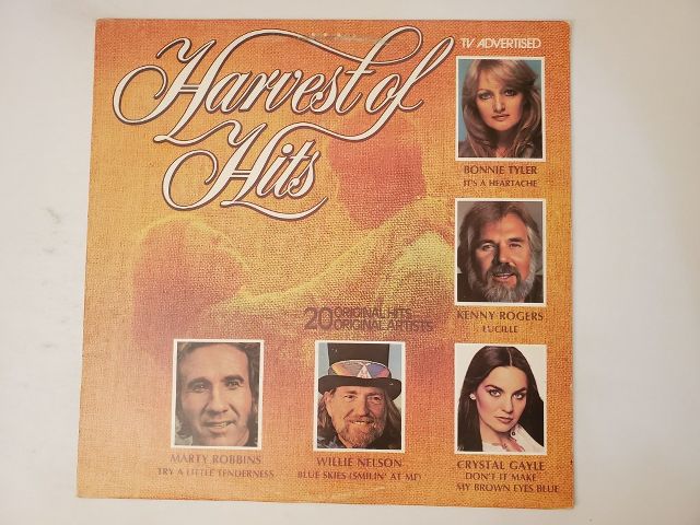 Various Artists Harvest of Hits vinyl record