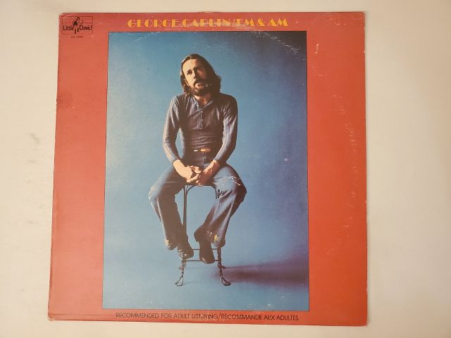 George Carlin FM & AM vinyl record