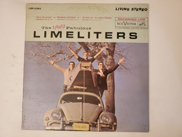 The Limeliters The Slightly Fabulous Limeliters vinyl record